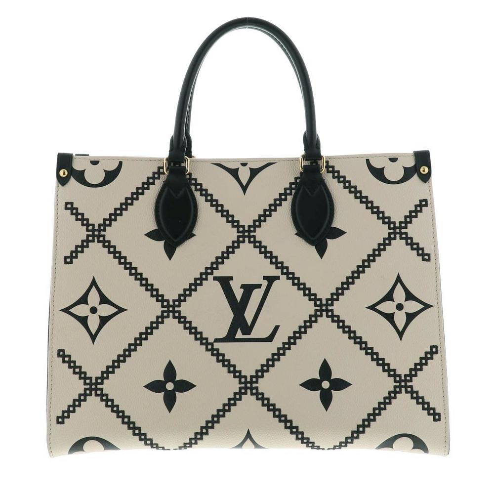 Louis Vuitton Monogram Implant Onthego MM Tote Bag